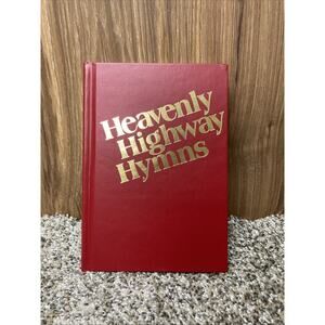 Heavenly Highway Hymns |Songbook Red| Hardcover Book Hymnbook Stamps-Baxter 1956